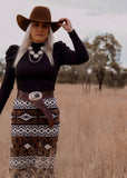 eleanor_ruffle_puff_sleeve_bodysuit_cowgirl_western_black_mack_and_co_designs_australia