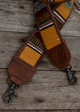 Saddle Blanket & Leather Bag Strap - Butterscotch