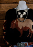 black_aztec_tan_brown_buffalo_sweater_cowgirl_western_cotton_rye_outfitters_america_mack_and_co_designs_australia