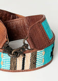 american_darling_saddle_blanket_leather_bag_western_strap_turquoise_rodeo_mack_and_co_designs_australia