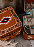 rhiannon_saddle_blanket_jewellery_jewelry_case_rust_tan_tooled_leather_american_darling_turquoise_sterling_silver_mack_and_co_designs_australia