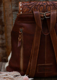 Belle Cowhide Backpack