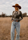 olive_longhorn_sweater_cowgirl_western_cotton_rye_outfitters_america_mack_and_co_designs_australia