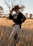 black_aztec_tan_brown_buffalo_sweater_cowgirl_western_cotton_rye_outfitters_america_mack_and_co_designs_australia