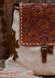 Belle Cowhide Backpack