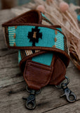 american_darling_saddle_blanket_leather_bag_western_strap_turquoise_rodeo_mack_and_co_designs_australia