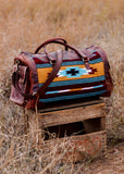 lorraine_saddle_blanket_antique_tooled_leather_buckstitch_overnight_travel_bag_american_darling_western_mack_and_co_designs_australia