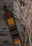 Saddle Blanket & Leather Bag Strap - Butterscotch