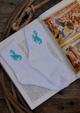 buckeroo_rank_bucker_yeehaw_western_socks_crew_aztec_bronc_rider_rodeo_mack_and_co_designs_australia