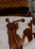 Belle Cowhide Backpack