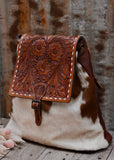 Belle Cowhide Backpack