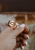 Navajo Cuff Bracelet in Copper & Sterling Silver