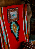 riana_tooled_leather_saddle_blanket_red_turquoise_buckle_buck_stitch_handbag_crossbody_rodeo_western_american_darling_bags_cowgirl_rodeo_mack_and_co_designs_australia