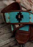 american_darling_saddle_blanket_leather_bag_western_strap_turquoise_rodeo_mack_and_co_designs_australia