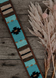 american_darling_saddle_blanket_leather_bag_western_strap_turquoise_rodeo_mack_and_co_designs_australia