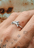 DD Bronc Ring - Sterling Silver