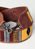 Saddle Blanket & Leather Bag Strap - Butterscotch