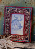 Tooled Leather Photo Frame 4x6