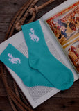 buckeroo_rank_bucker_yeehaw_western_socks_crew_aztec_bronc_rider_rodeo_mack_and_co_designs_australia