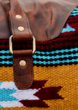 lorraine_saddle_blanket_antique_tooled_leather_buckstitch_overnight_travel_bag_american_darling_western_mack_and_co_designs_australia