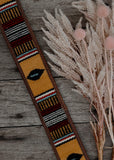 Saddle Blanket & Leather Bag Strap - Butterscotch