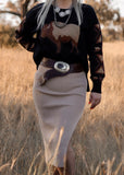 black_aztec_tan_brown_buffalo_sweater_cowgirl_western_cotton_rye_outfitters_america_mack_and_co_designs_australia