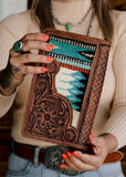 alvaro_saddle_blanket_tooled_leather_organiser_wallet_wristlet_crossody_american_darling_bags_western_cowgirl_mack_and_co_designs_australia