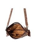 Connie Tooled Leather Saddle Blanket Bag