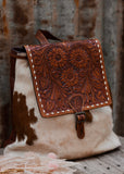 Belle Cowhide Backpack