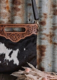 oakleigh_tooled_cowhide_crossbody_leather_handbag_bag_chocolate_brown_womens_ladies_western_mack_and_co_designs_australia